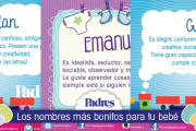 Los nombres para bebés más bonitos