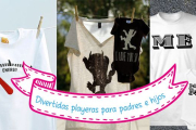 Divertidas playeras para padres e hijos