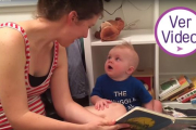 Bebé llora cuando se termina el cuento