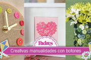 Manualidades con botones para decorar tu casa