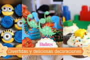 Divertidos cupcakes para niños