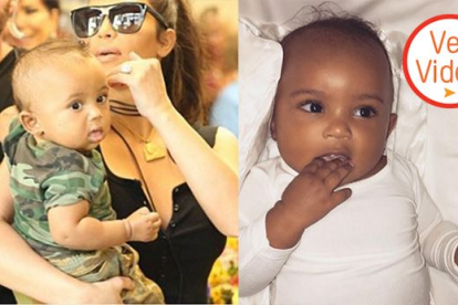 Kim Kardashian comparte video de su bebé