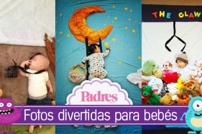 10 originales ideas para tomarle fotos a tu bebé