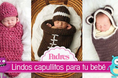10 ideas de capullos tejidos en crochet para bebés