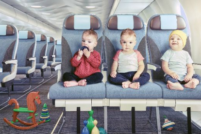 Zonas de aviones sin niños