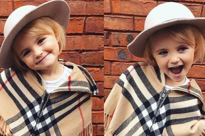 Esta pequeña fashionista es toda una sensación en Instagram