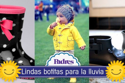 Botas de lluvia para niños