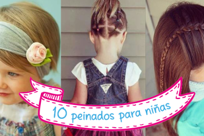 10 peinados para niñas