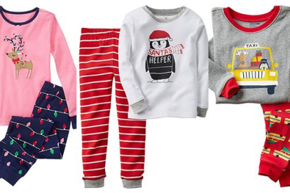 10 calientitas pijamas navideñas para niños
