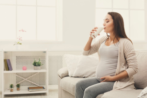 Beneficios de la leche durante el embarazo. FOTO GETTY IMAGES