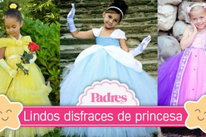 10 increíbles disfraces de princesa para tu nena